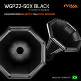 PRV WGP22-50X BLACK Waveguide PRV Audio