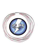 Striped TXL 18 AWG Automotive Wire Pure Copper Made in USA - CHOOSE YOUR COLOR - SOLD PER FT AC/DC WIRE AND SUPPLY