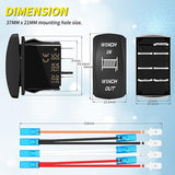 Winch in Winch Out Momentary ON/Off/ON