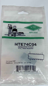 NTE74C04 IC CMOS HEX Inverter Contains 6 Independent Inverters NTE