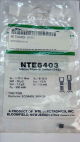 NTE6403 Silicon Bilateral Switch NTE