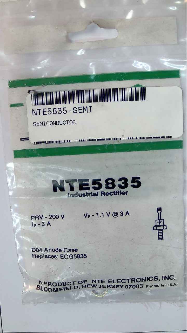 NTE5835 Industrial Rectifier NTE