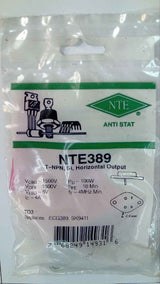 NTE389 T-NPN, Si, Horizontal Output NTE
