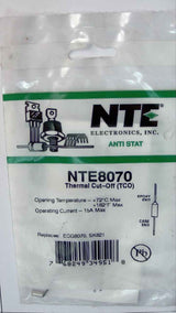 NTE8070 Thermal Cut-off (TCO) NTE