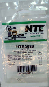 NTE2989 MOSFET N-Ch, Enhancement Mode High Speed Switch NTE