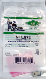 NTE972 Positive Voltage Regulator w/ 3 Terminals NTE