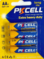 PKCELL Heavy Duty AA Batteries - 4 pk TekShack