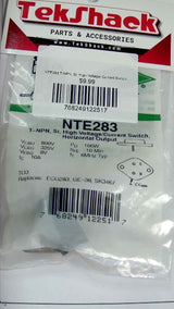 NTE283 T-NPN, Si, High Voltage/ Current Switch, Horizontal Output NTE