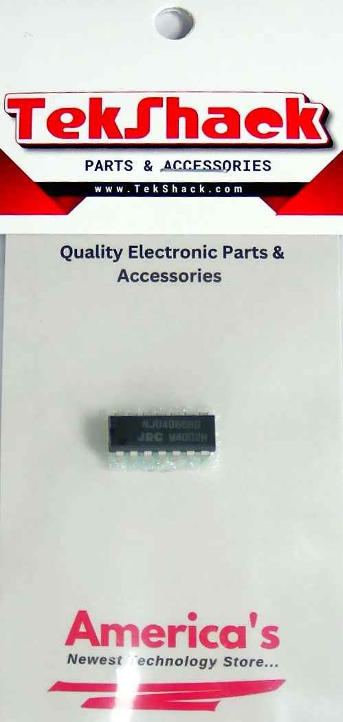 NJU4066BD 4 Circuit IC Switch 1:1 240Ohm 14-DIP TekShack