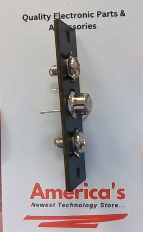 Panel mounted Phono (RCA) Jack with twin lead screw terminals TekShack