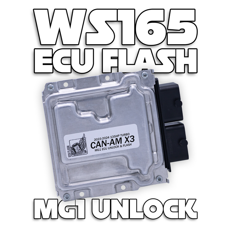 WSRD WS165 MG1 ECU Unlock & Flash | 2023-2025 Can-Am X3 135HP Turbo (181HP)