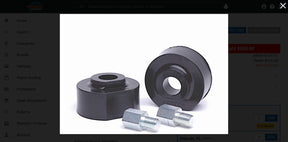 99-Current  FORD HD 2 IN. LEVELING KIT- FRONT COIL SPRING(WILL NOT FIT 4WD) Far From Stock