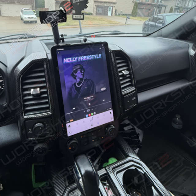 Ford F-150 2015-2021 Workshop 12 Tesla-Style Screen Workshop 12