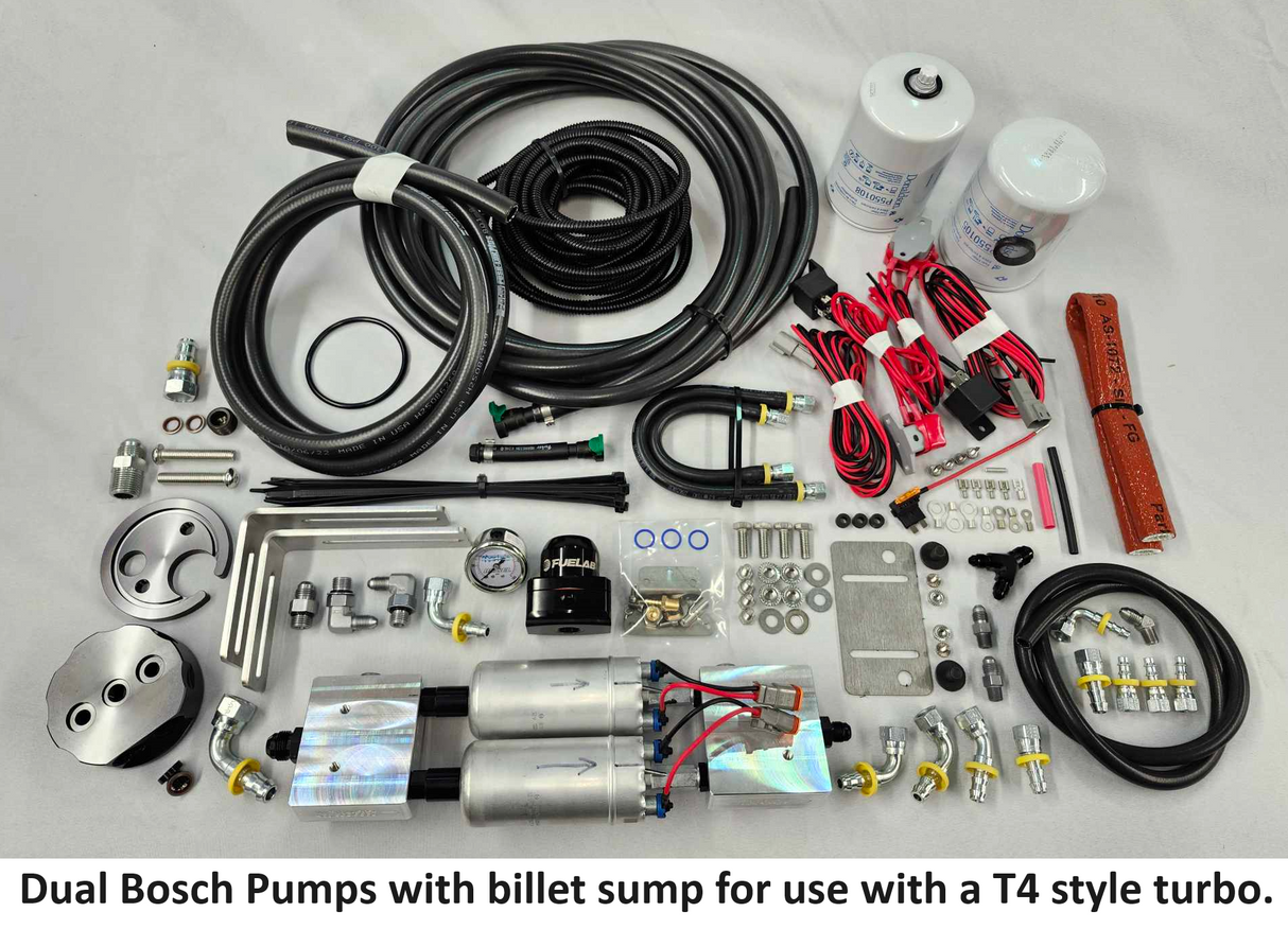 Martys Diesel OBS E-Fuel Dual Bosch, 1994-1997 Ford F-Series 7.3L Powerstroke Marty's Diesel