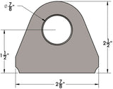 Weld on Shackle Clevis Mount 1" Thick