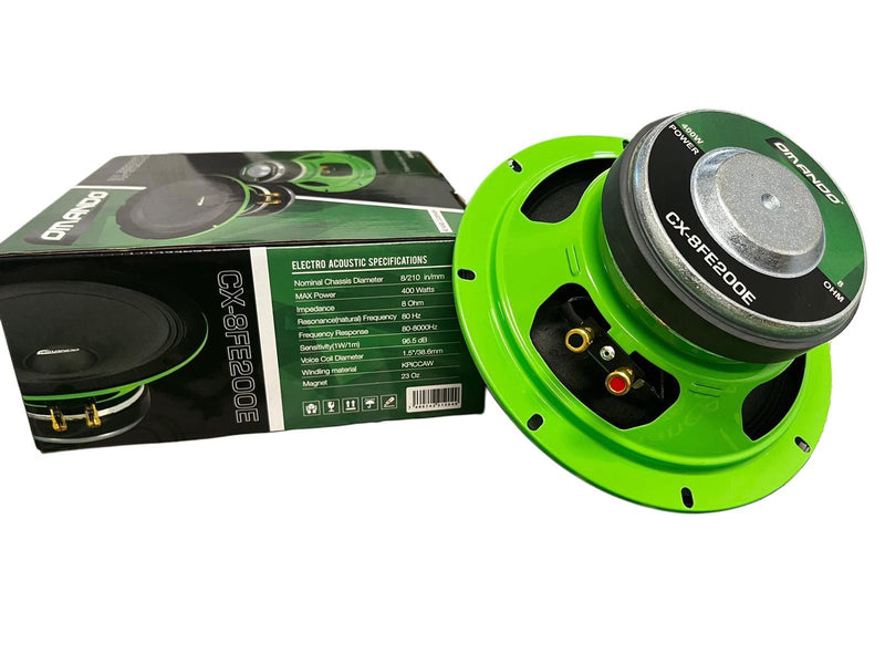 CX-8FE200E / 8" MIDRANGE SPEAKER 400WATTS / 1.5"VC / 8ohm COMANDO