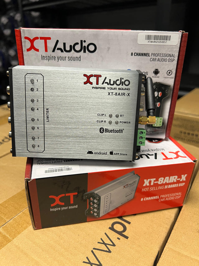 XT-8AIRX-DSP PROCESADOR 4IN/8OUT ALTA GAMA CAR AUDIO