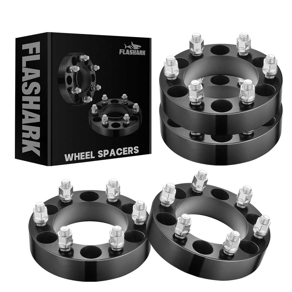 For 1988-2021 Chevy Chevrolet Silverado GMC Cadillac 1500 2500 6x5.5 Inches Wheel Spacers 4PCS