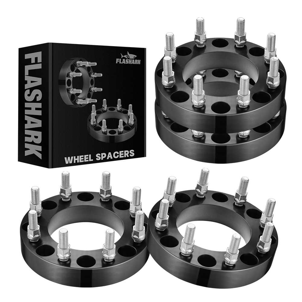 1.5/2 Inches 2011-2022 Chevy Chevrolet Silverado GMC Sierra 2500 3500 8x180mm Wheel Spacers 4PCS