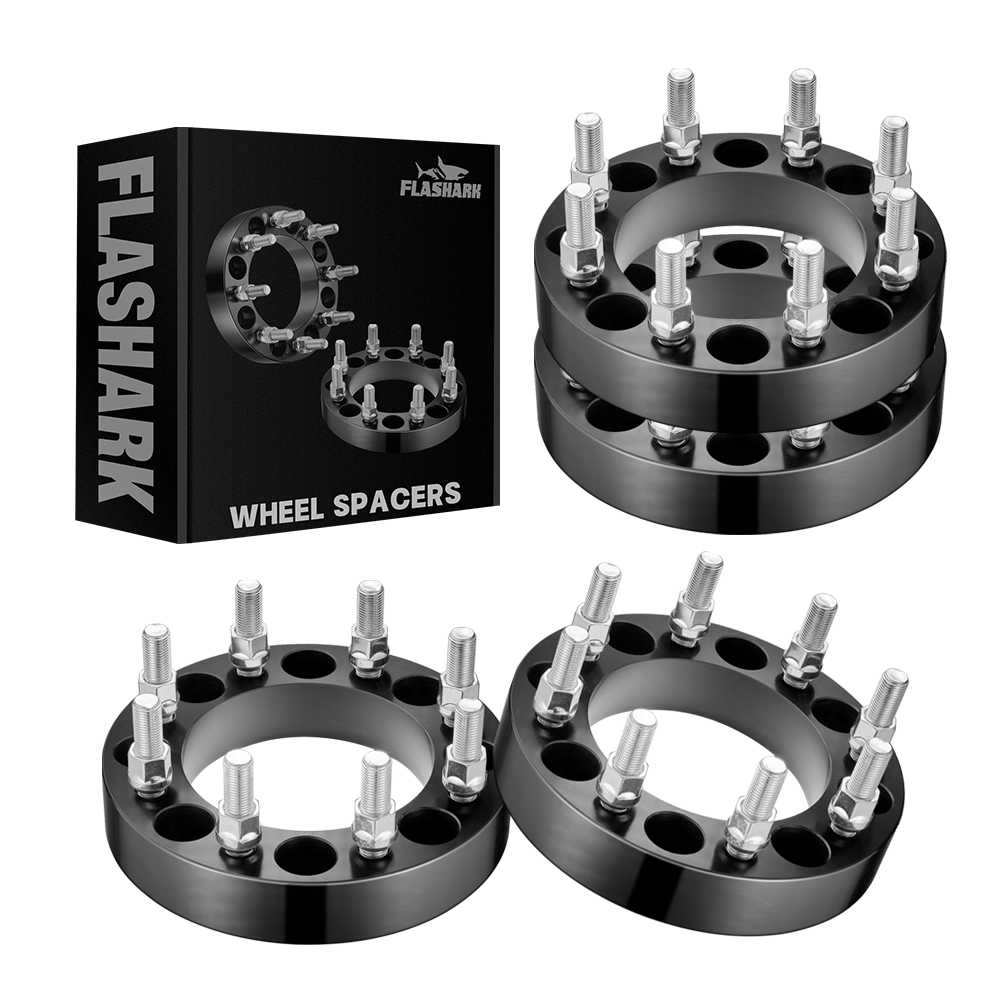 2014-2022 Dodge Ram 2500 3500 / 1988-2013 Chevrolet Silverado GMC 8X6.5 Inches Wheel Spacers 4PCS