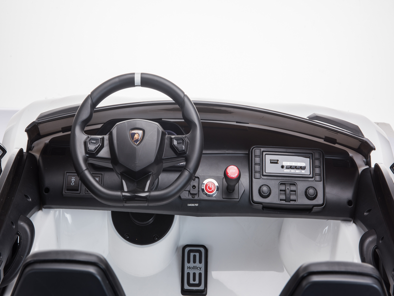 2 Seater Lamborghini Aventador RC Ride On Car For Children W/Magic Cars® Wireless Parental Control