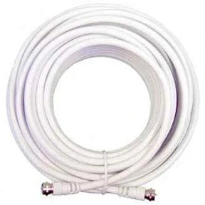 Wilson White RG6 20ft Low Loss Coax Cable TekShack