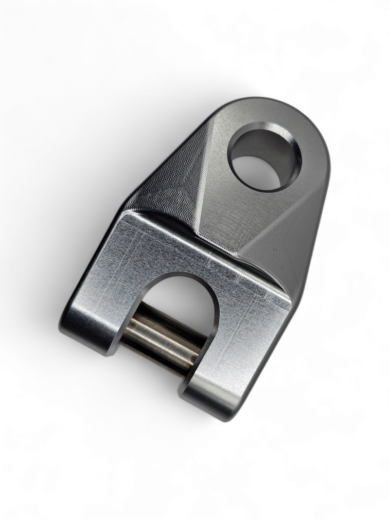 Winch Hook For EOD Billet and Amp Series Bumpers Anodized Clear Machine Finish