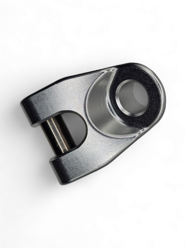 Winch Hook For EOD Billet and Amp Series Bumpers Anodized Clear Machine Finish www.elektricoffroad.com