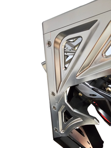 Winch Hook For EOD Billet and Amp Series Bumpers Anodized Clear Machine Finish www.elektricoffroad.com