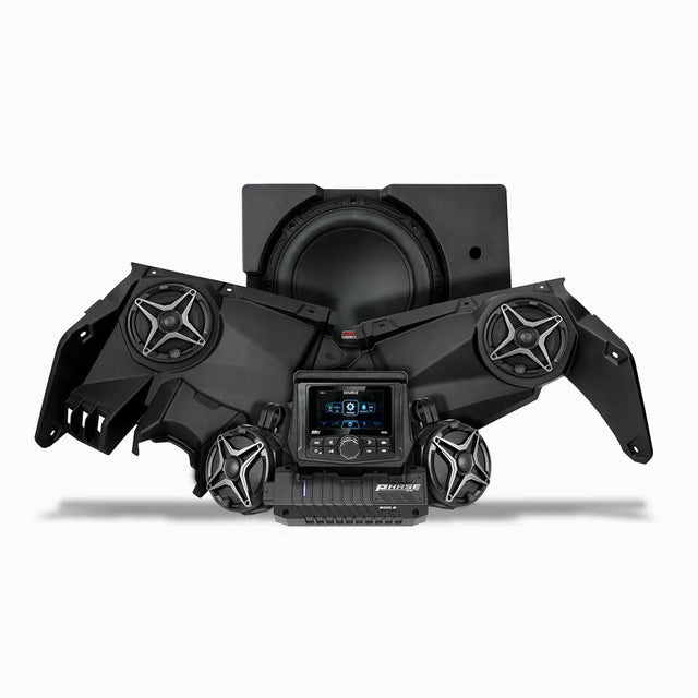2017-2026 Can-Am® X3, Phase-4 A-Spec 5-Speaker 800watt System w/MRB4 SSV Works