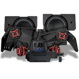 2017-2026 Can-Am® X3, Phase-5 V-Spec 6-Speaker 1650watt System w/JVC
