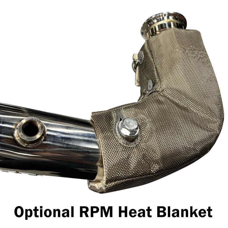 RPM X3 FULL 3" Exhaust Monster Core Muffler & Mid Pipe Can Am Maverick X3 Turbo, R, & RR 2017-2026