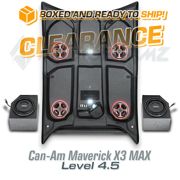 2017+ Can-Am Maverick X3 MAX LEVEL 4.5 Stereo Top (4-Seat)