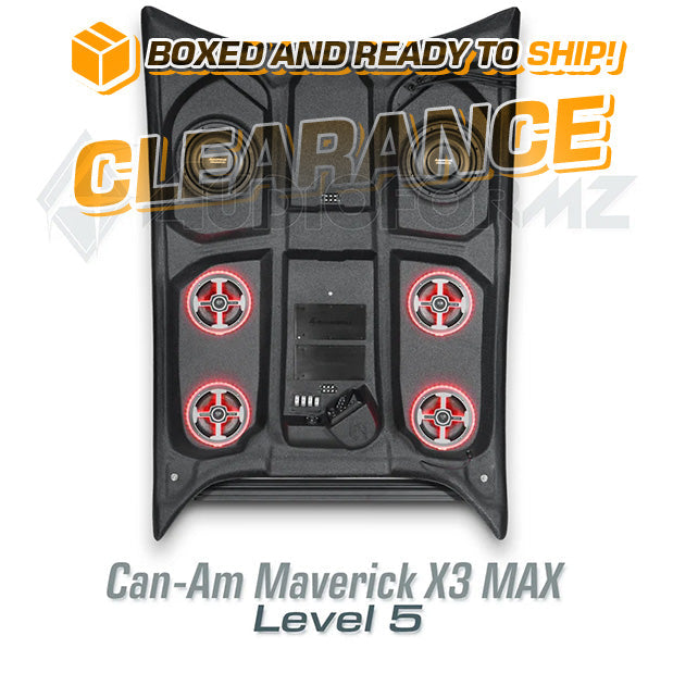2017+ Can-Am Maverick X3 MAX LEVEL 5 Stereo Top (4-Seat)
