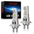 X3S H7 100W 6500K 24000LM White IP67 LED Headlight Bulbs 2Pcs Flashark
