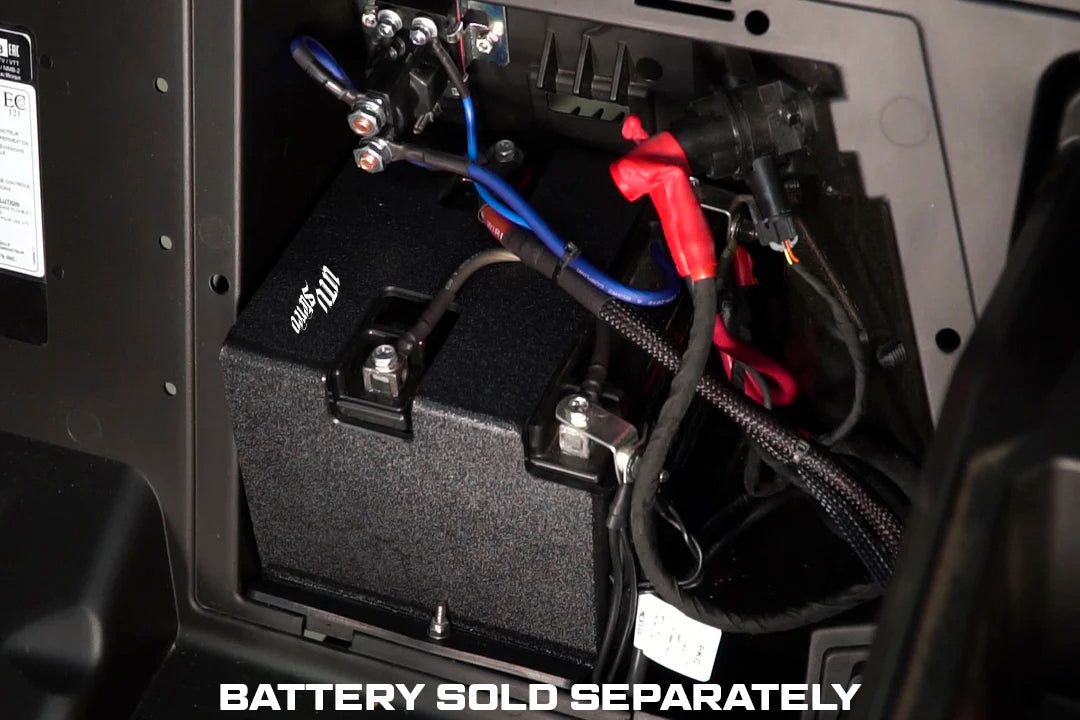 Can-Am® X3 Dual Battery Mount (Mount Only) | UTVS-X3-2BATT-MT UTV Stereo
