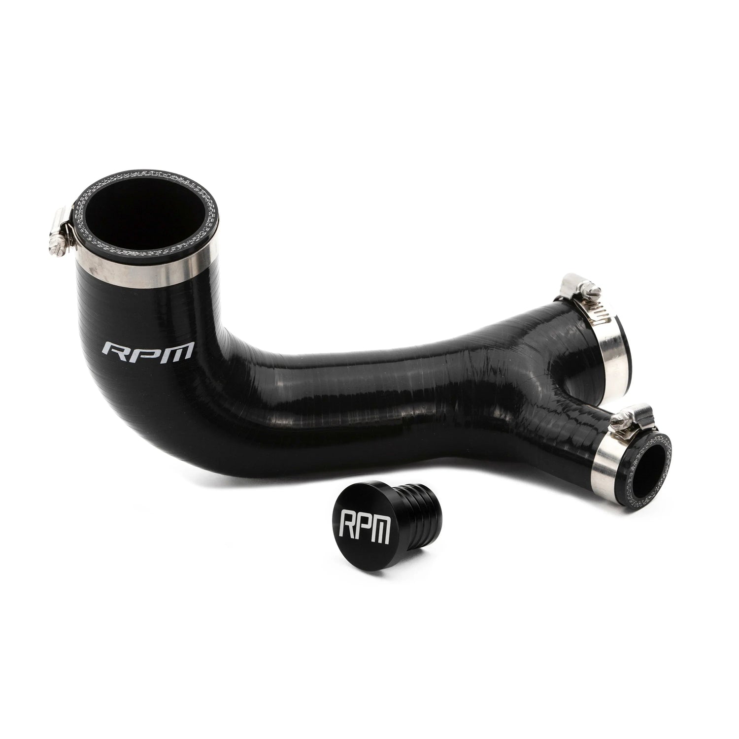 RPM Black Silicone Blow Off Valve Adapter Tube Can-Am Maverick X3 Turbo