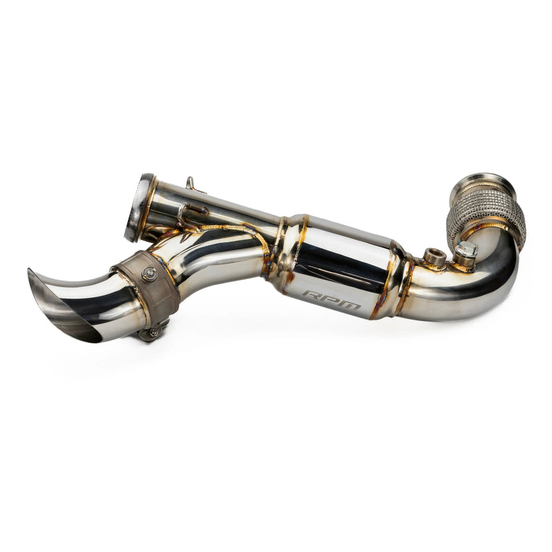 RPM X3 FULL 3" Exhaust Monster Core Muffler & Mid Pipe Can Am Maverick X3 Turbo, R, & RR 2017-2026