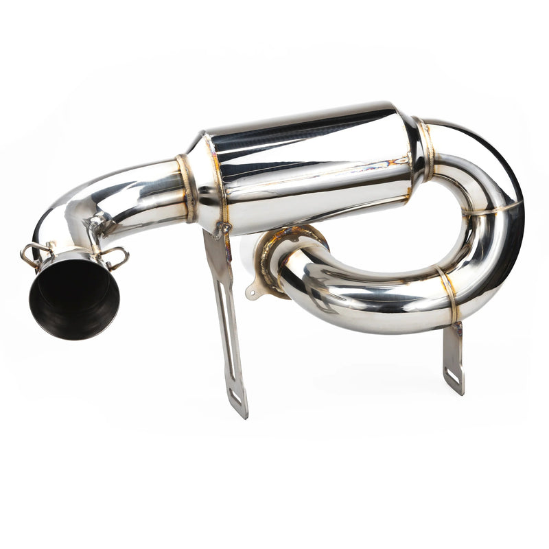 RPM X3 FULL 3" Exhaust Monster Core Muffler & Mid Pipe Can Am Maverick X3 Turbo, R, & RR 2017-2026