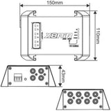 EXPERT X8AIR - 8 CH 32 BIT 96K Bluetooth Process Expert