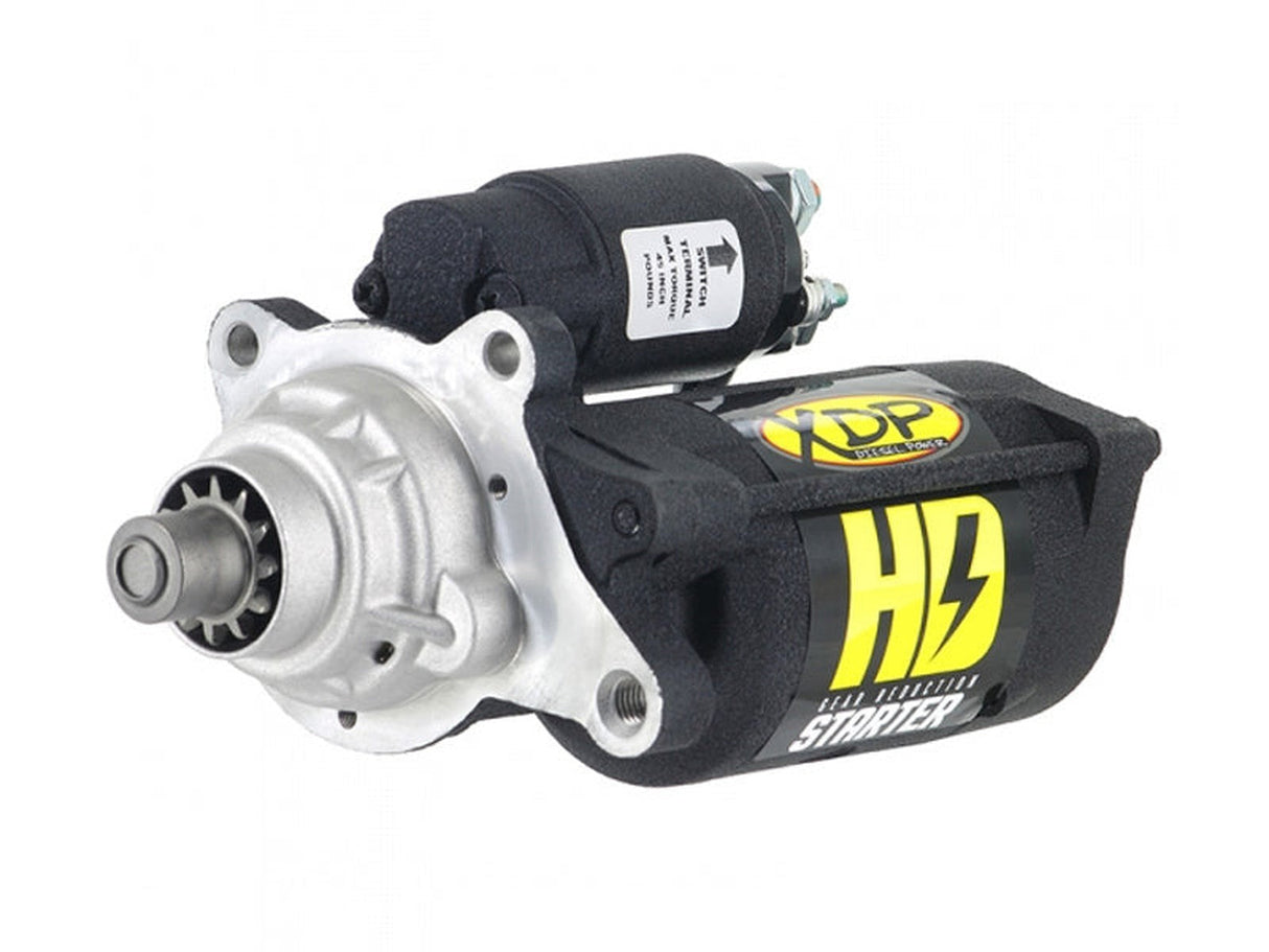 XDP XD255 Wrinkle Black HD Gear Reduction Starter, 2003-2007 Ford 6.0L Powerstroke XDP