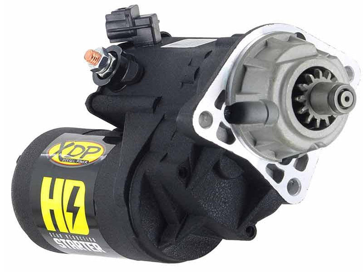 XDP XD258 Wrinkle Black HD Gear Reduction Starter, 2003-2006 Dodge Ram 5.9L Cummins XDP
