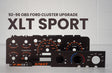 92-96 Cluster Faceplate Kit - XLT Sport - Gas Chinook Auto