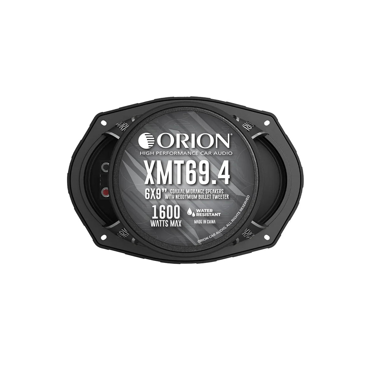 Orion XMT69.2 6x9” 400W RMS Water-Resistant Coaxial Midrange Speaker 2-Ohm (Pair) Orion