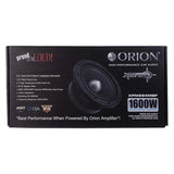Orion XPM654MBF 6.5" 400W RMS Midbass Speakers (Pair) Orion