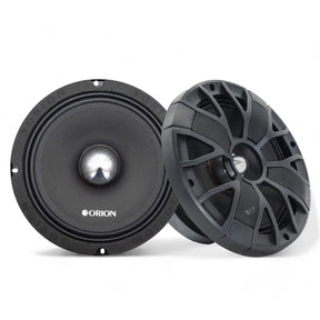 Orion XSM804SL 8" 350W RMS Slim Ultra Efficient Midrange Speaker 4-Ohm (Pair) Orion