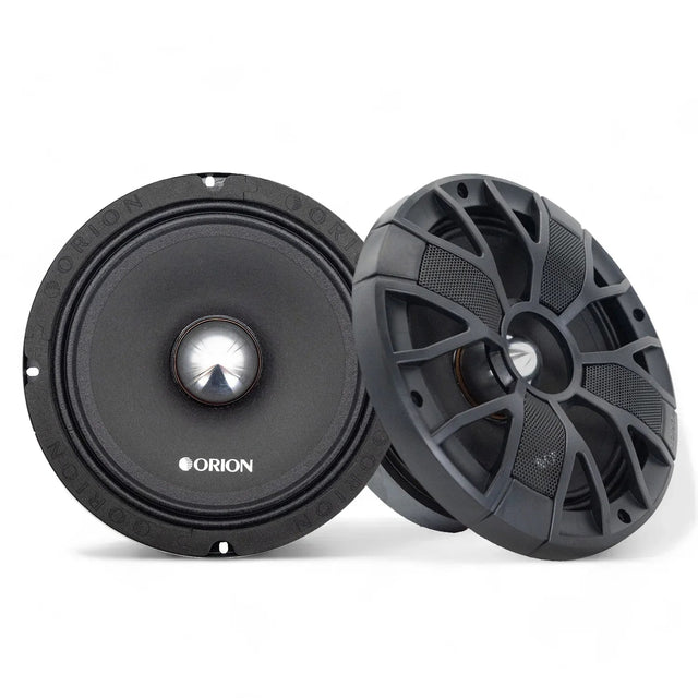 Orion XSM654SL 6.5" 300W RMS Slim Ultra Efficient Midrange Speaker 4-Ohm (Pair) Orion