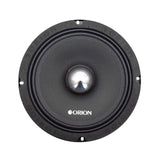 Orion XSM654SL 6.5" 300W RMS Slim Ultra Efficient Midrange Speaker 4-Ohm (Pair) Orion