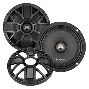 Orion XSM805SL 8" 350W RMS Slim Ultra Efficient Midrange Speakers (Pair) Orion