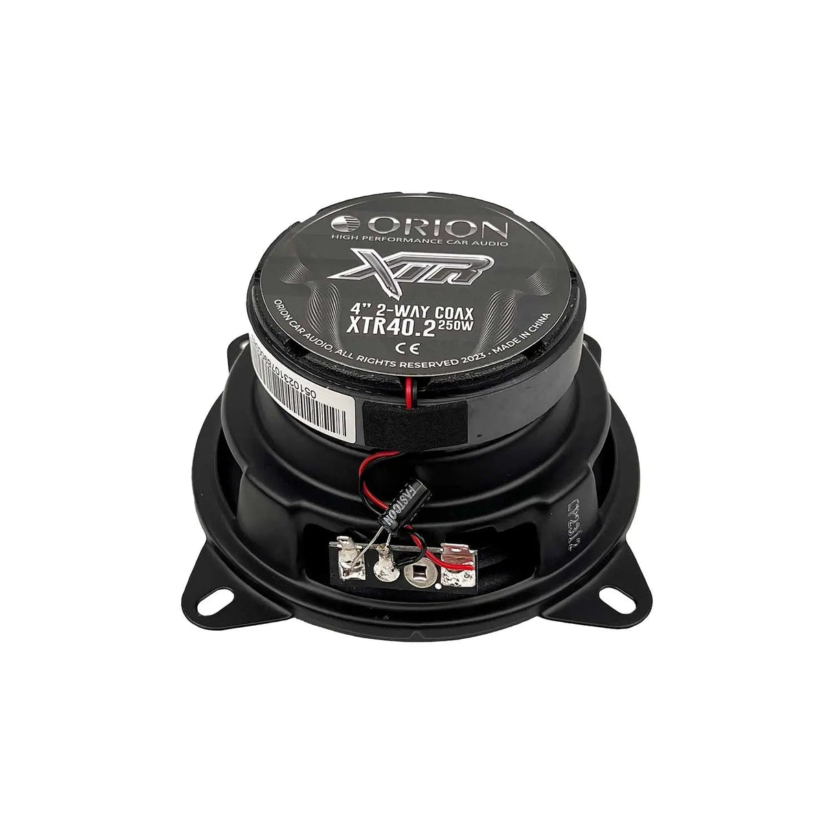Orion XTR40.2 4" 2-Way 50 Watts RMS / 200 Watts MAX Coaxial Speakers Orion
